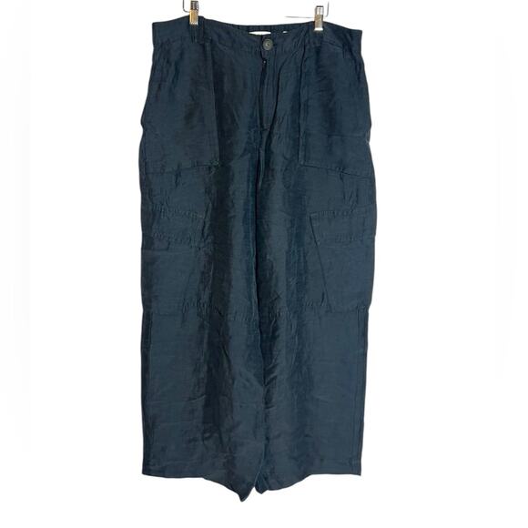 Vince Drop-Waist Wide-Leg Cargo Pant Sz 14 - Picture 9 of 9